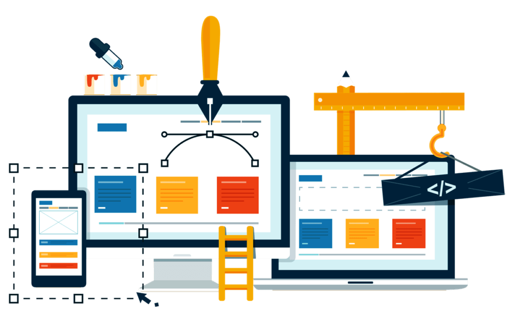 Process of website development